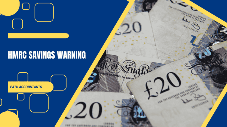 HMRC Savings Warning