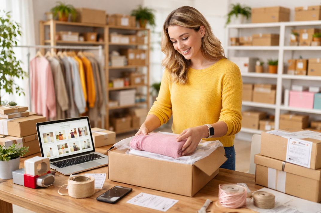 E-commerce and retail bookkeeping