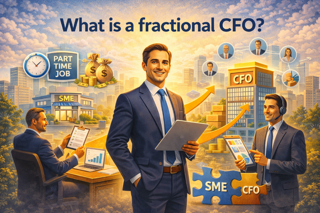 Fractional CFO in boardroom