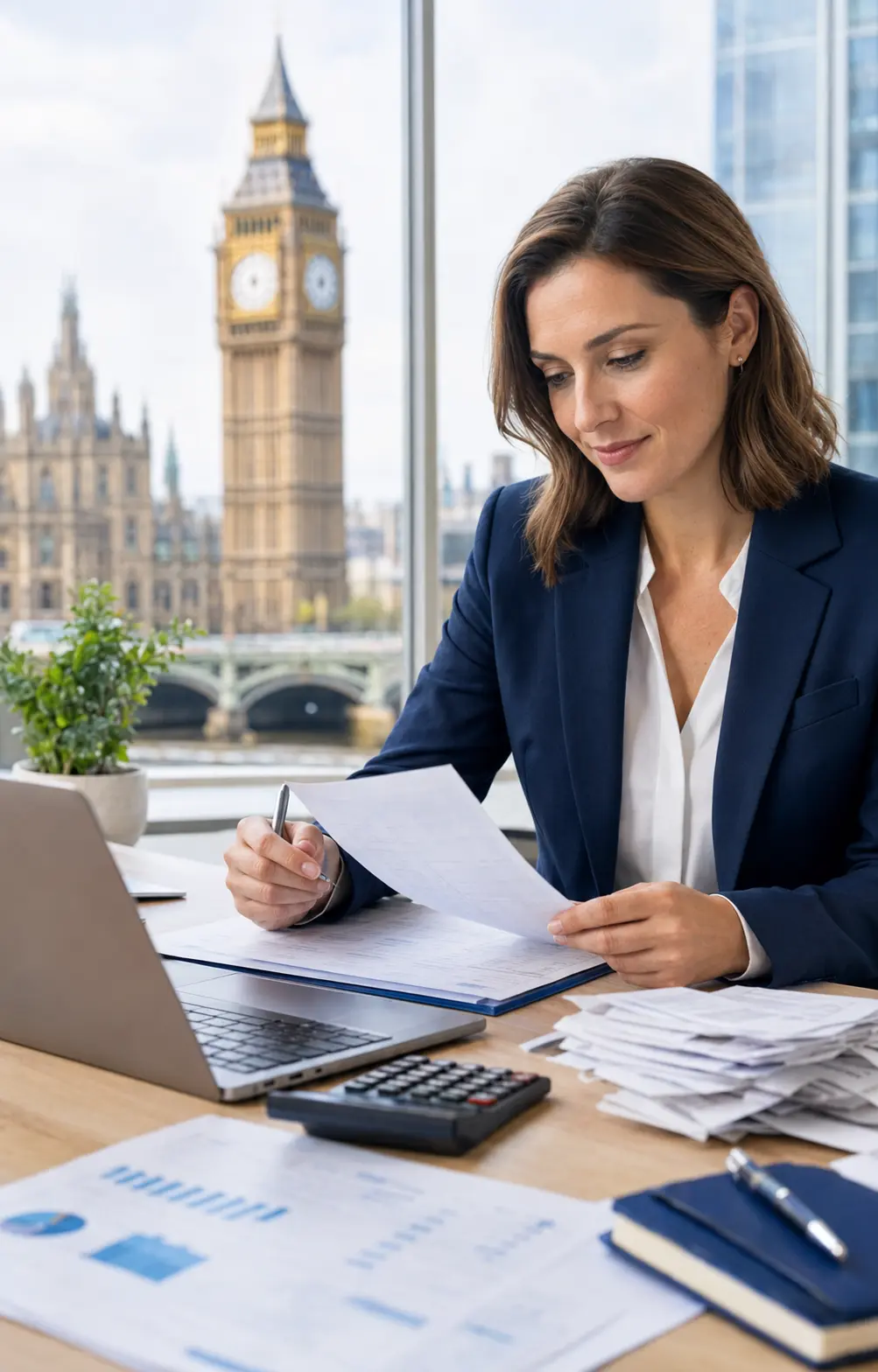 Professional review of business bookkeeping records